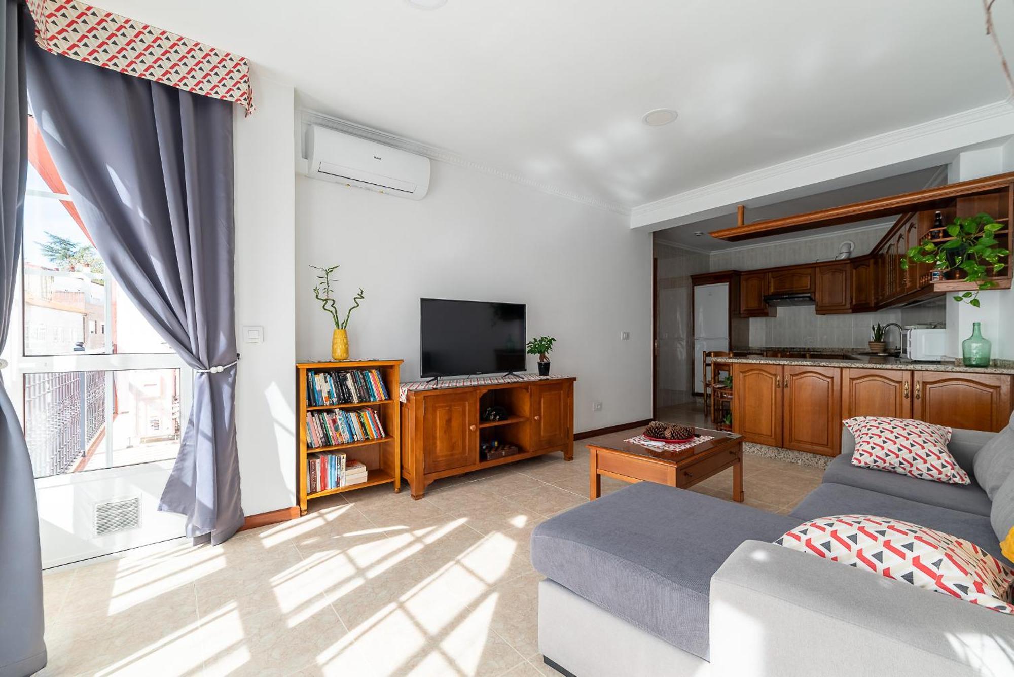 Apartamento Espacioso Cerca De La Playa Con Aire Acondicionado Apartment Moana Luaran gambar